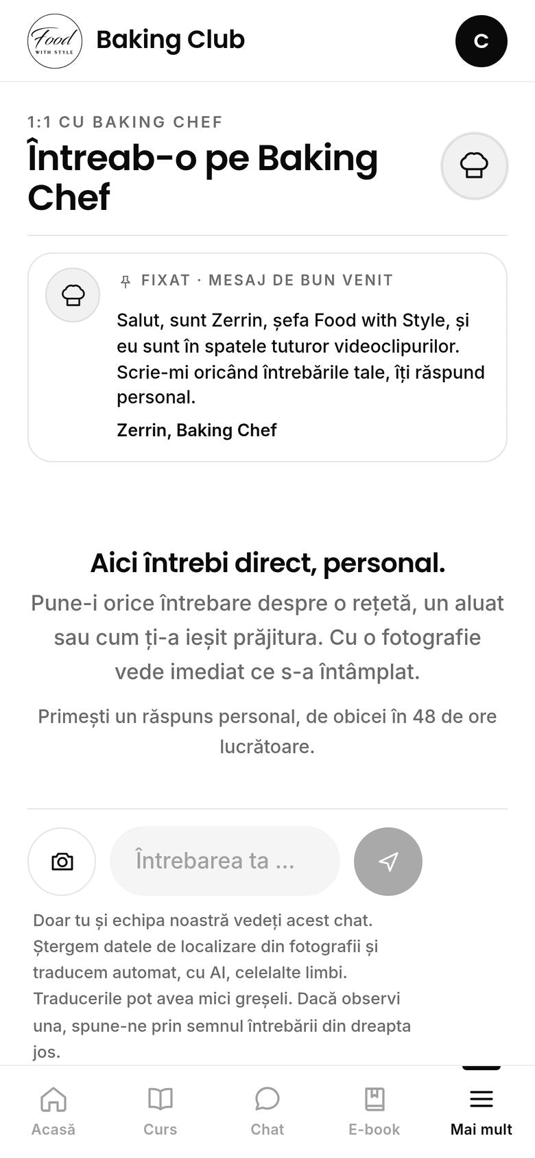 Food with Style Baking Chef