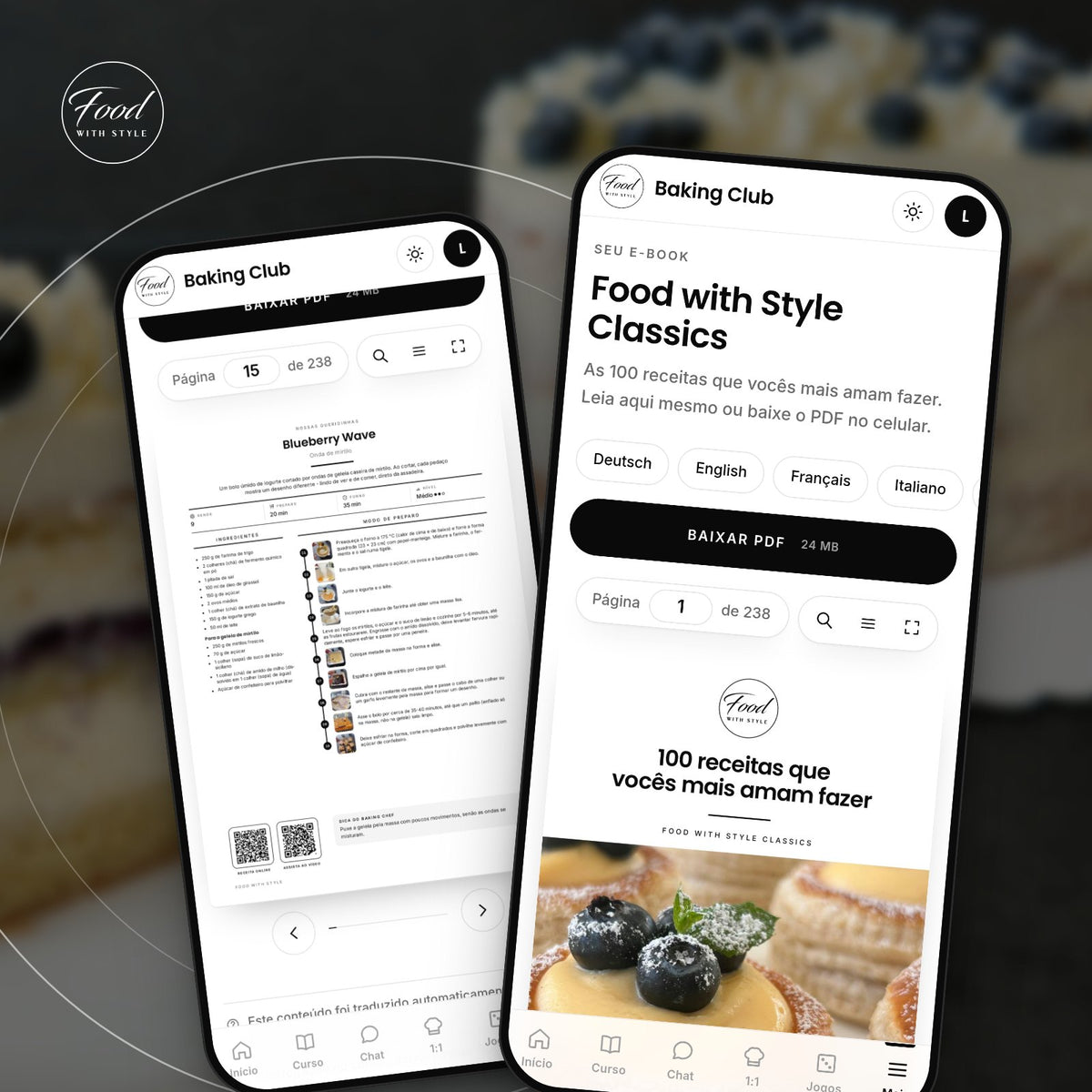 Food with Style Baking Club E-Book
