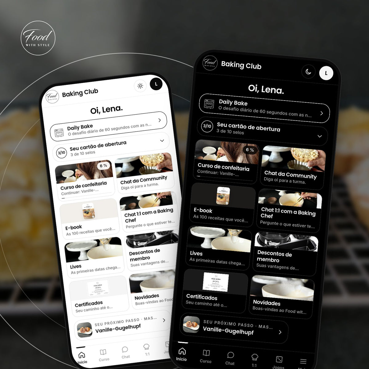 Food with Style Baking Club app
