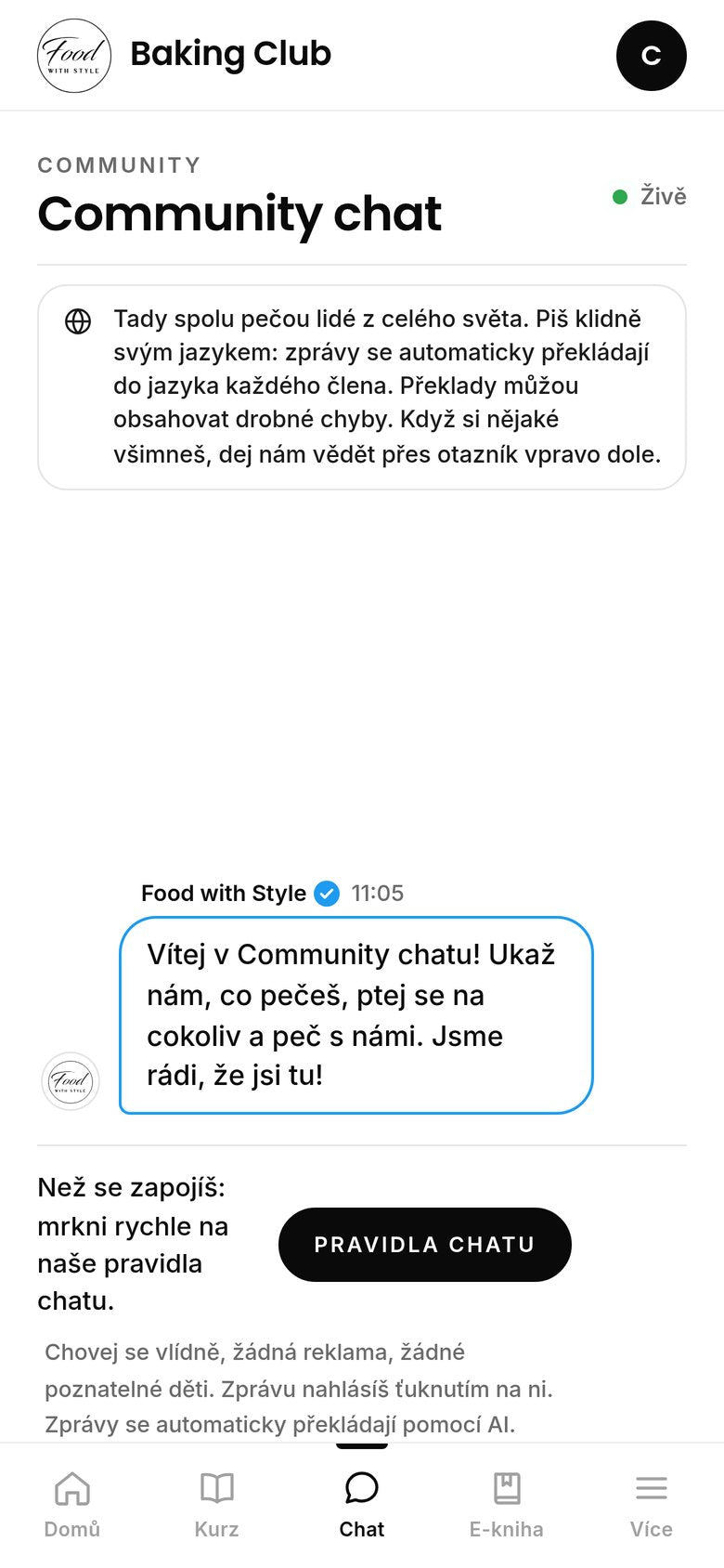 Food with Style Baking Club community