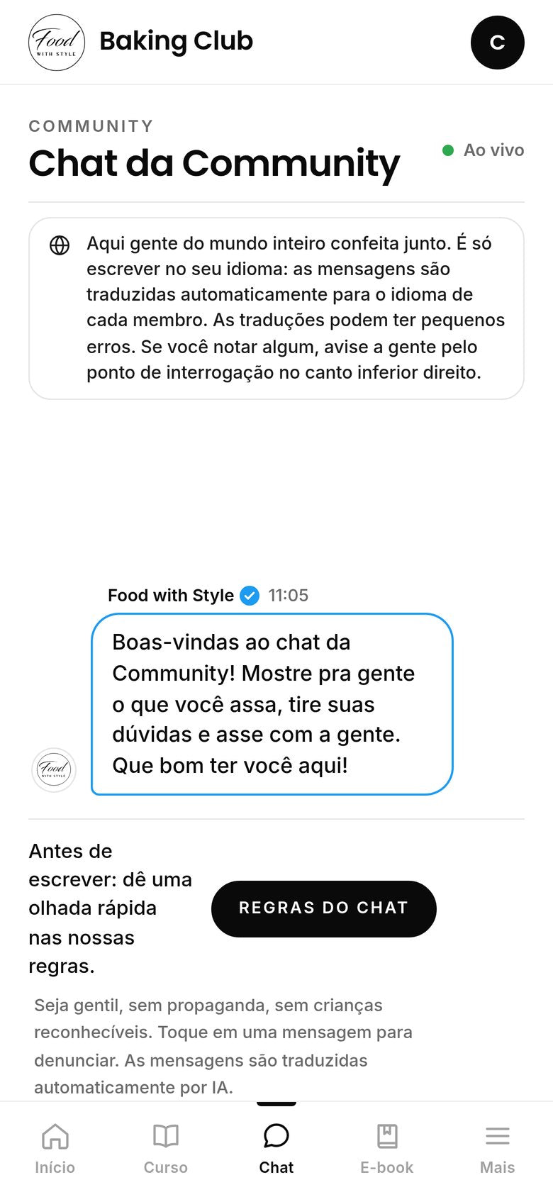 Food with Style Baking Club community