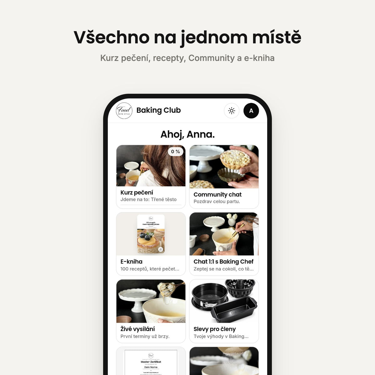 Baking Club app