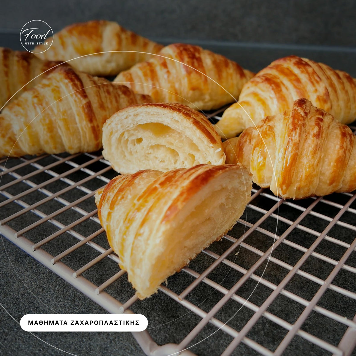 Food with Style Baking Club croissants