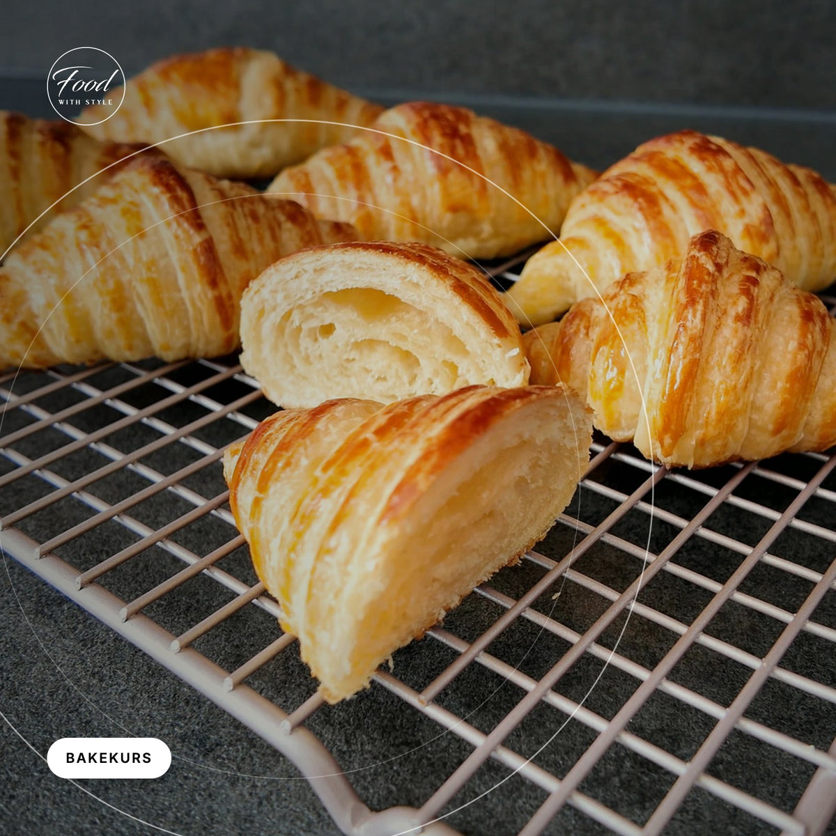 Food with Style Baking Club croissants