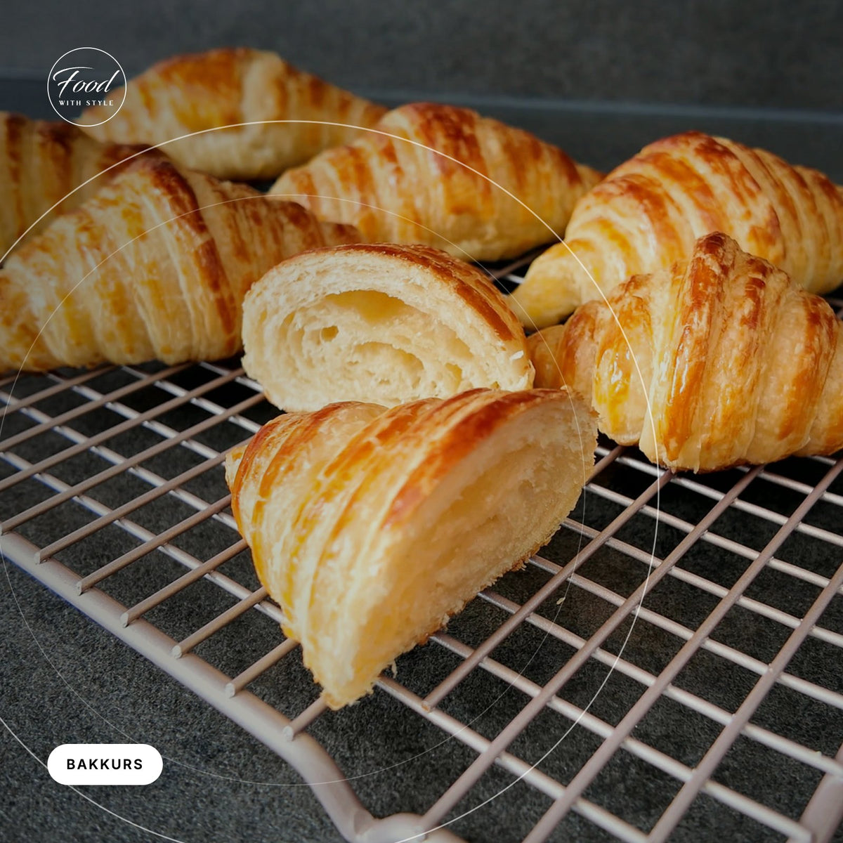 Food with Style Baking Club croissants
