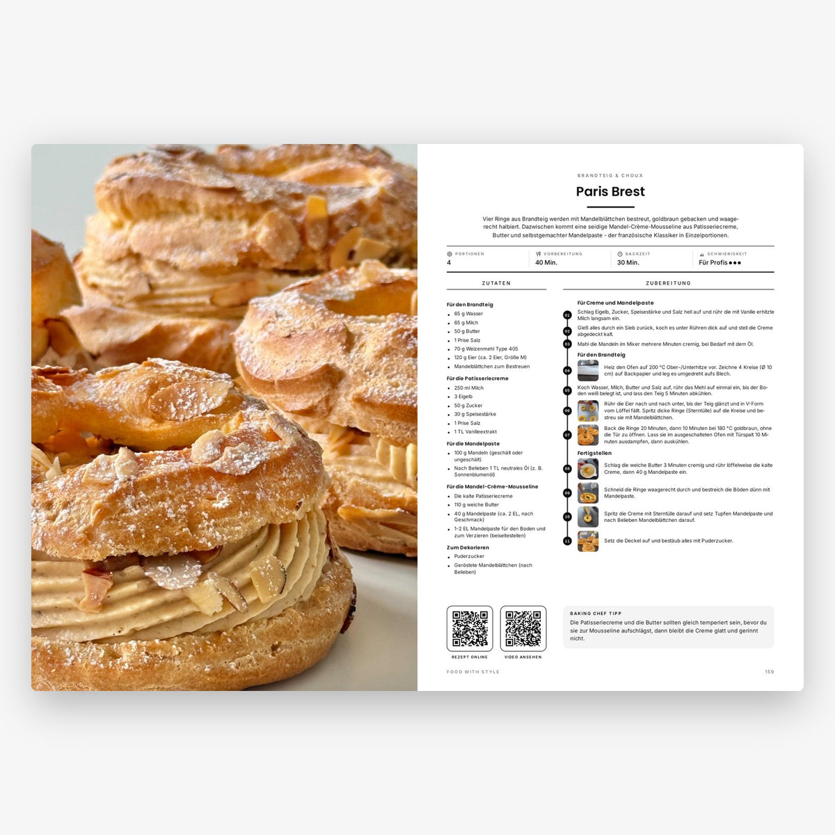Food with Style Classics e-book pages