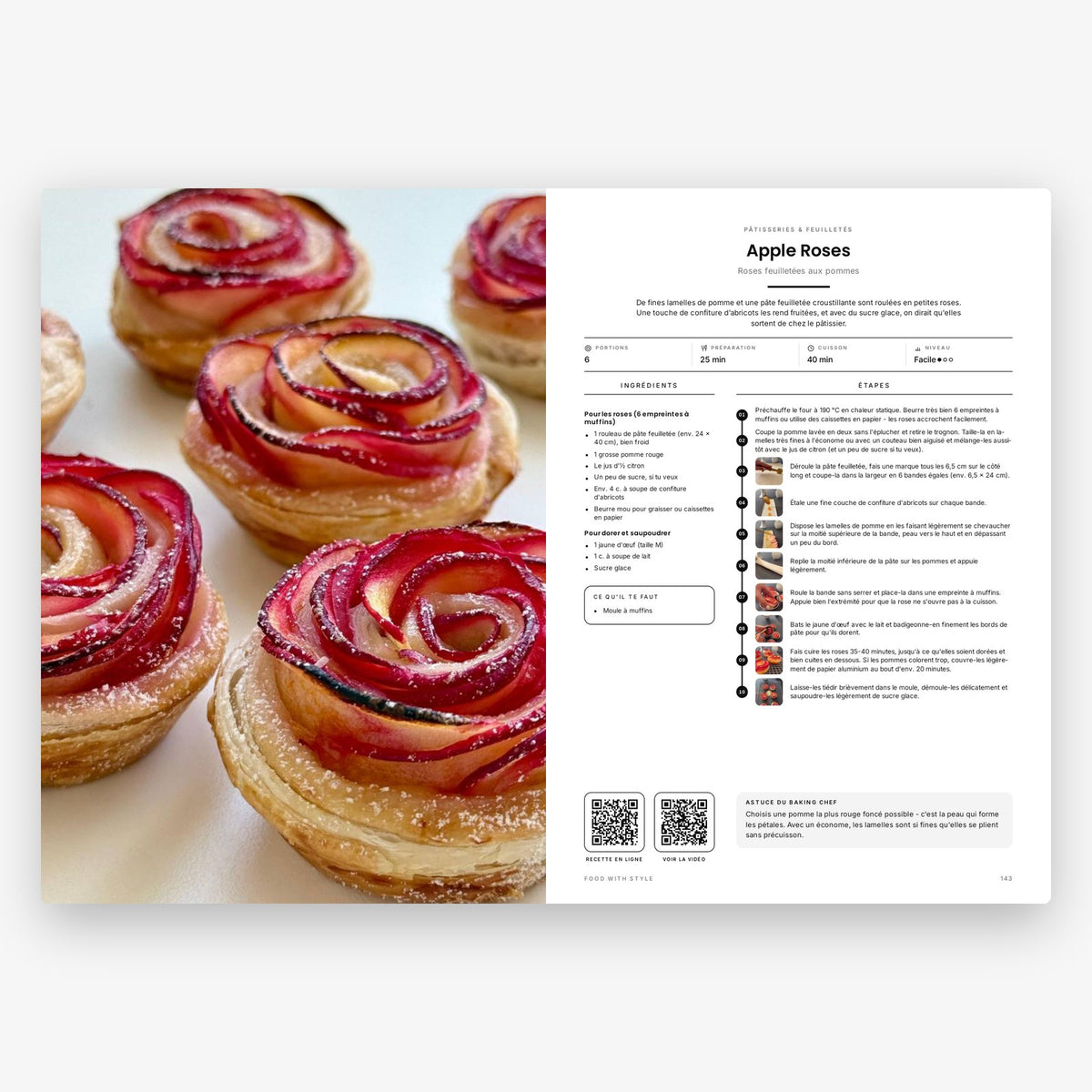 Food with Style Classics e-book pages
