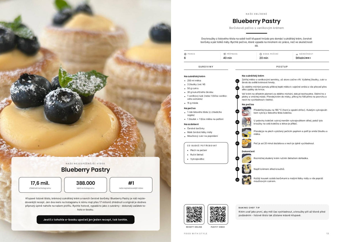 Food with Style Classics e-book pages