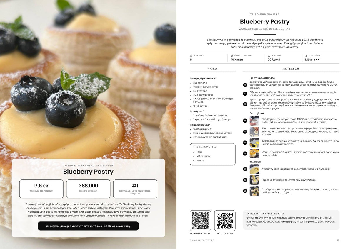 Food with Style Classics e-book pages