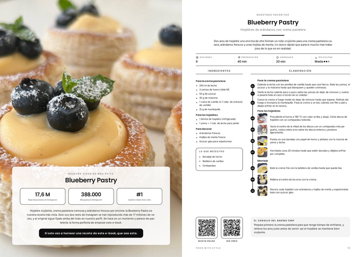 Food with Style Classics e-book pages