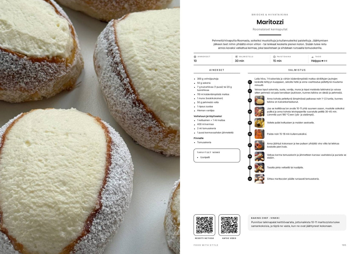 Food with Style Classics e-book pages