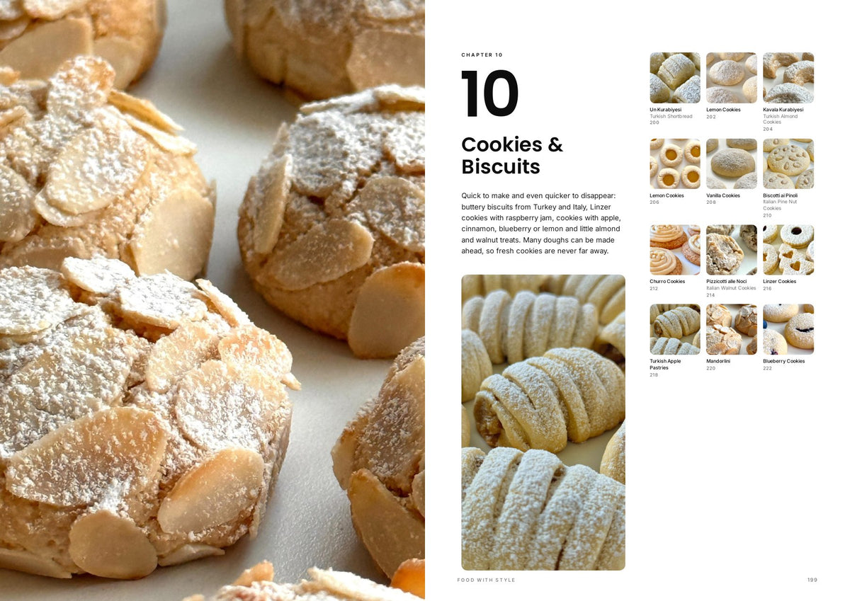 Food with Style Classics e-book pages