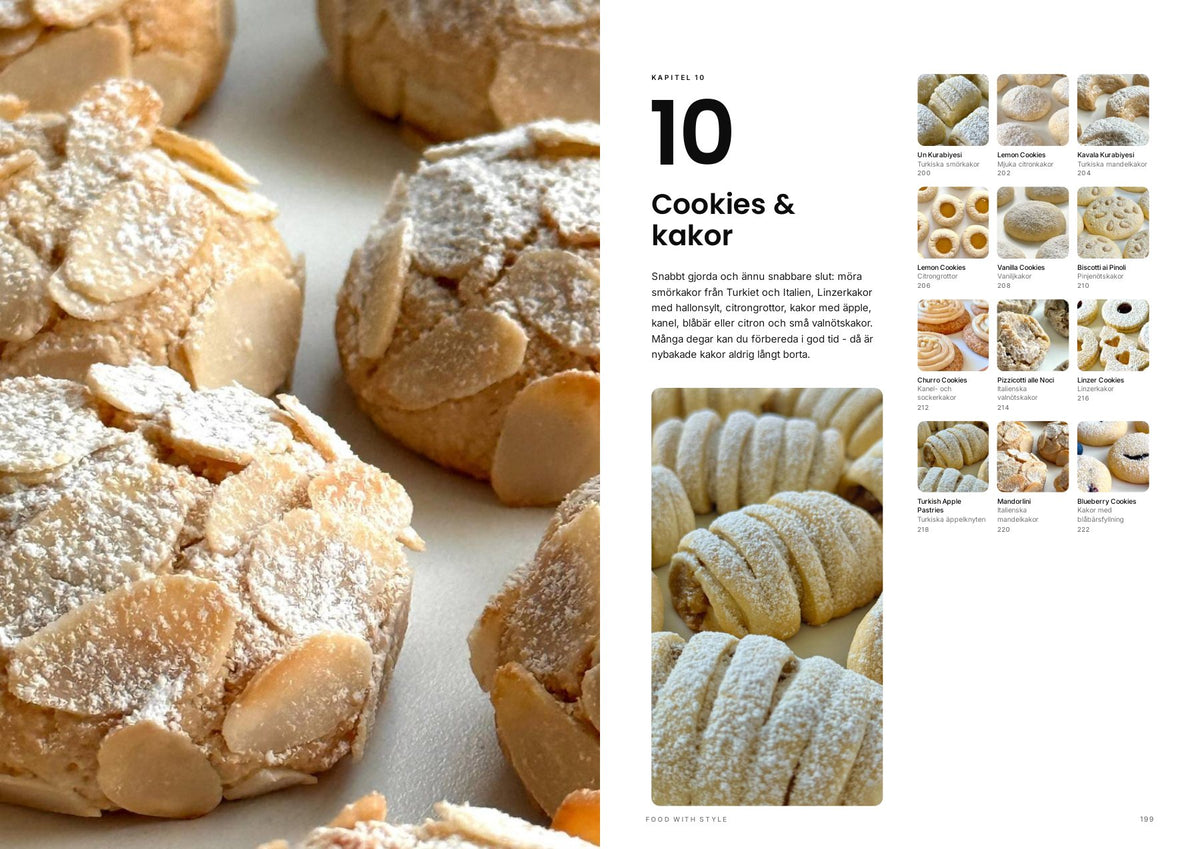 Food with Style Classics e-book pages