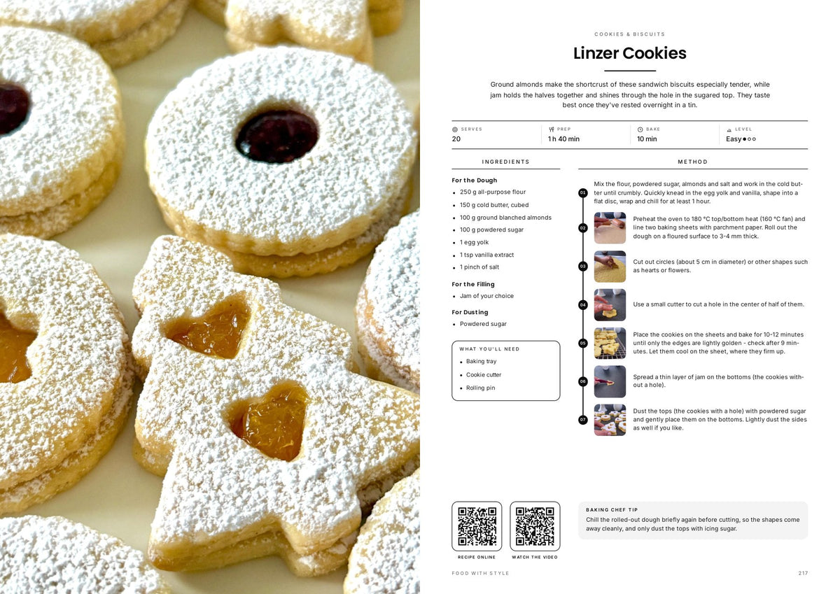 Food with Style Classics e-book pages