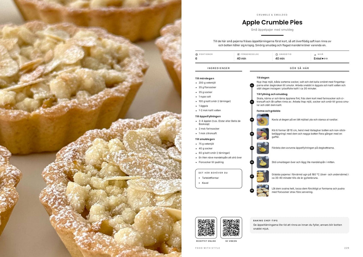 Food with Style Classics e-book pages
