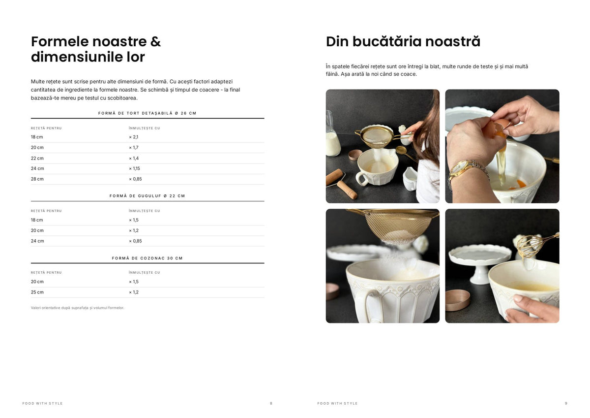 Food with Style Classics e-book pages