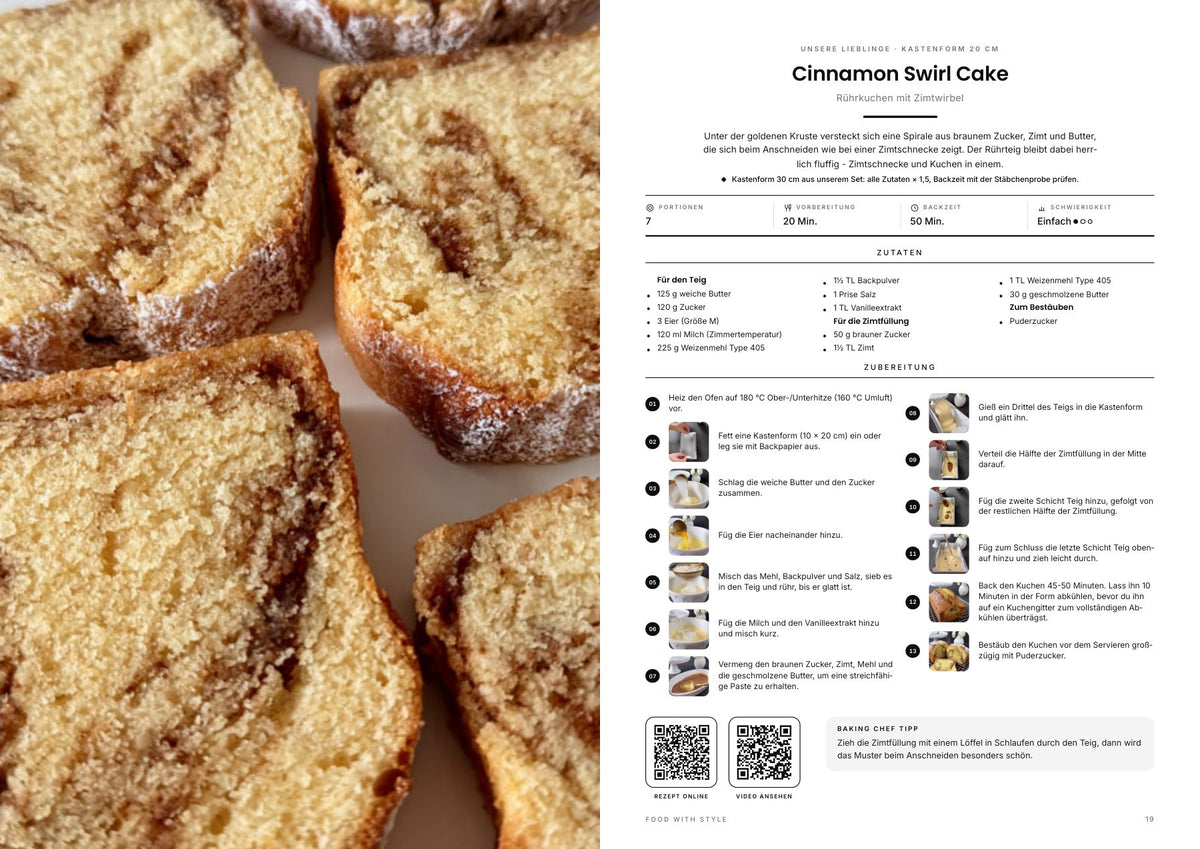 Food with Style Classics e-book pages