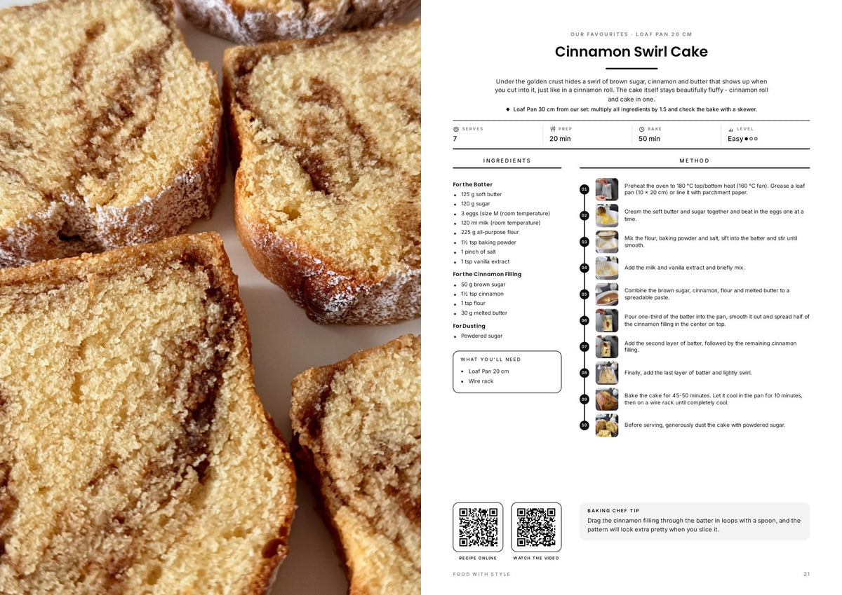 Food with Style Classics e-book pages