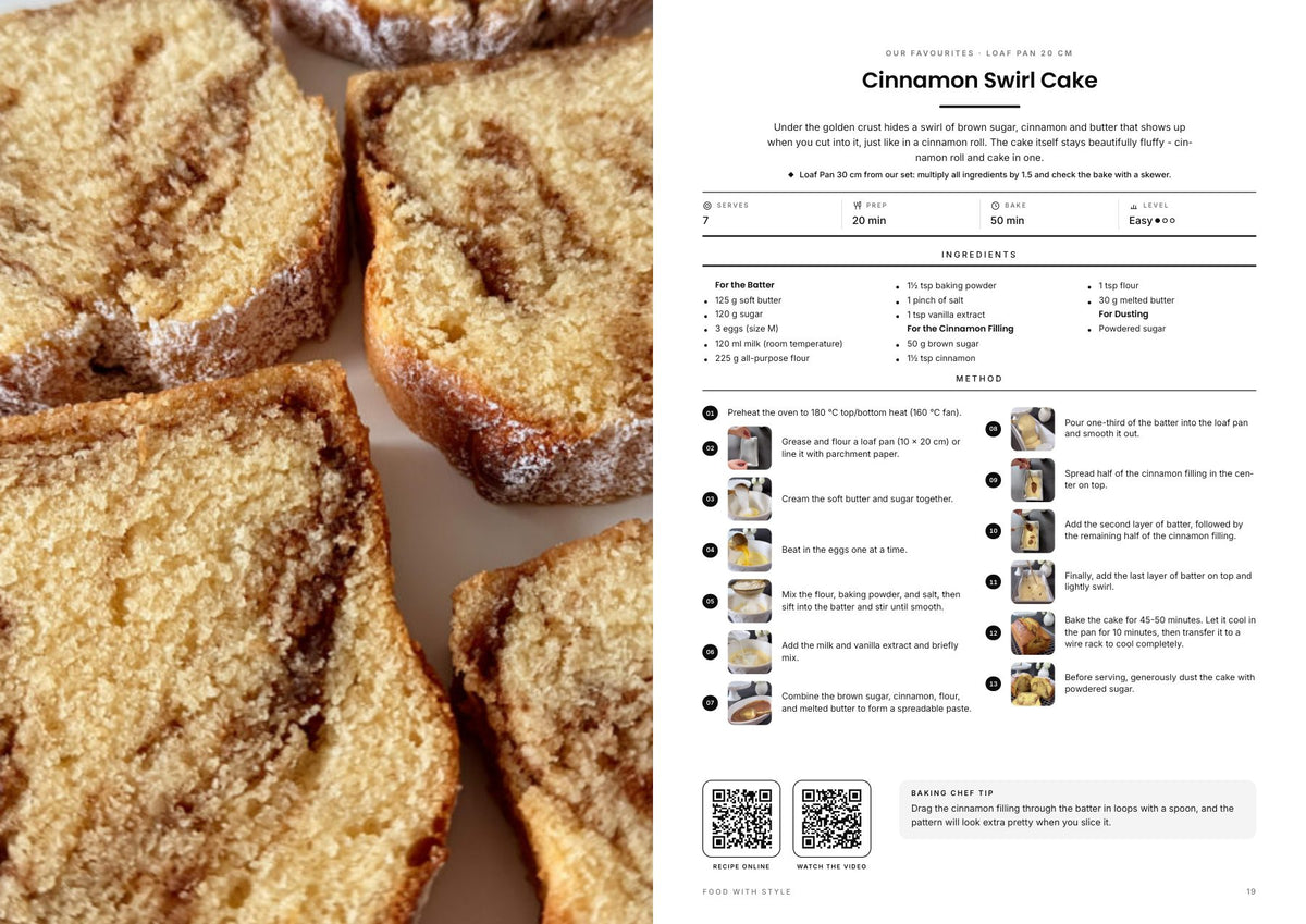 Food with Style Classics e-book pages
