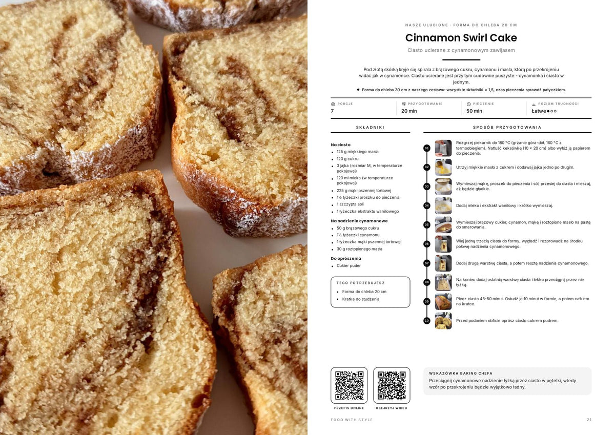 Food with Style Classics e-book pages