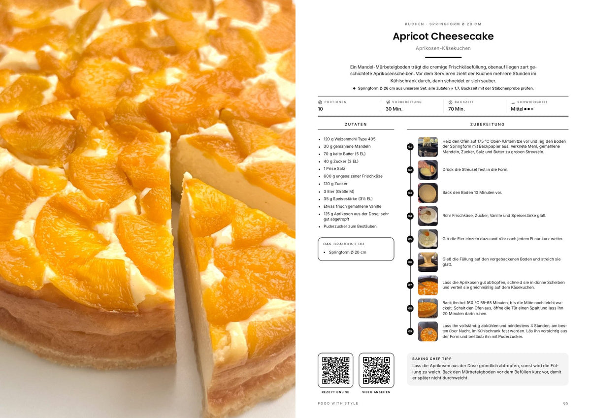 Food with Style Classics e-book pages
