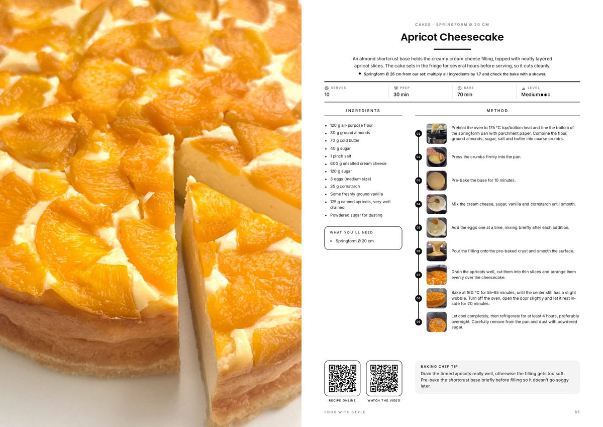Food with Style Classics e-book pages