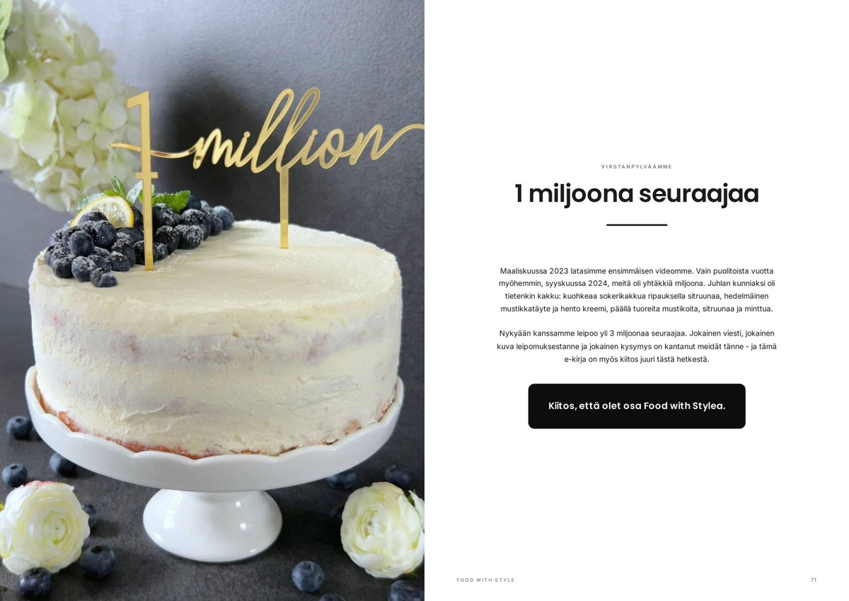 Food with Style Classics e-book pages