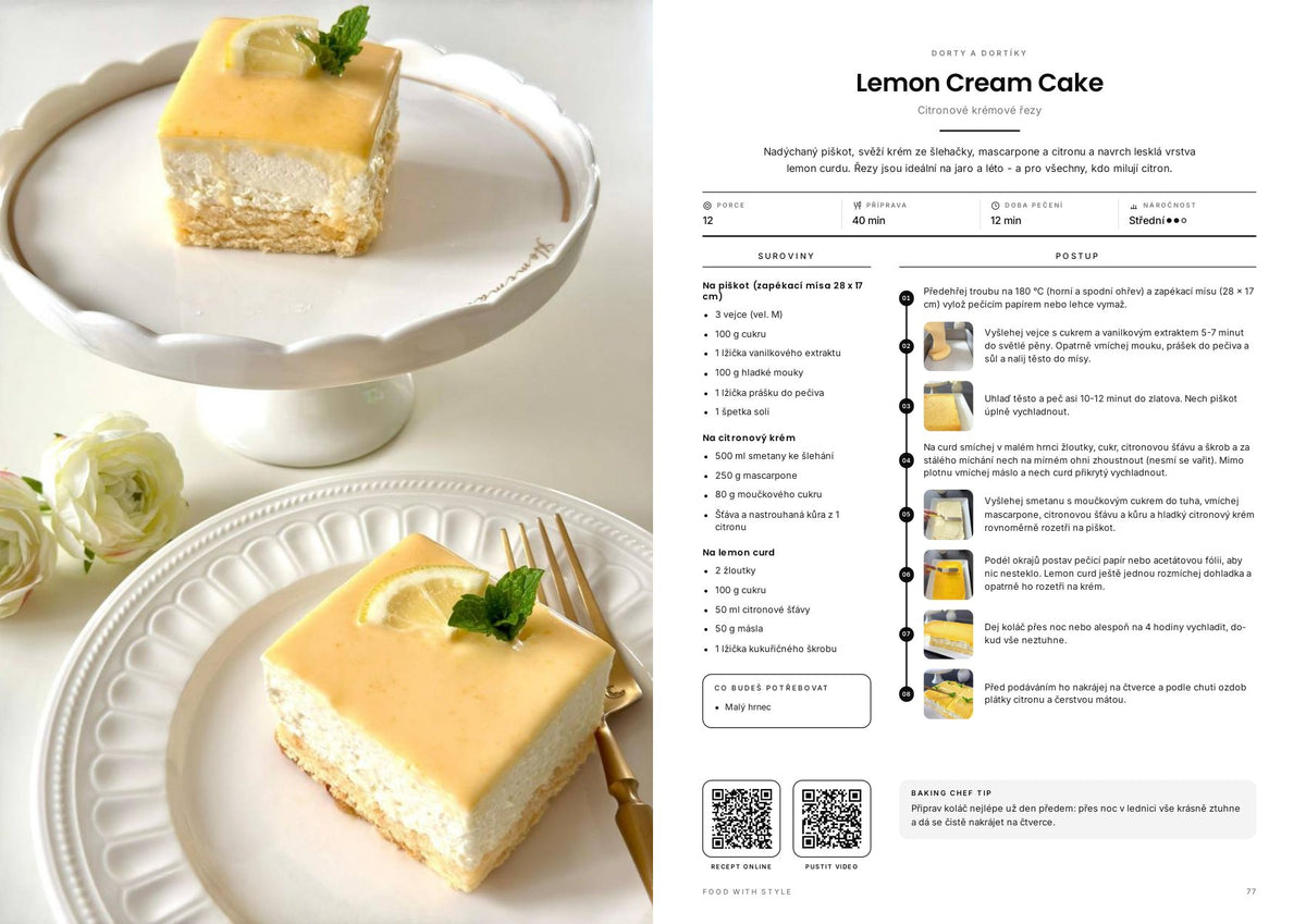 Food with Style Classics e-book pages