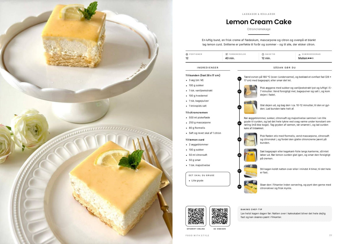 Food with Style Classics e-book pages