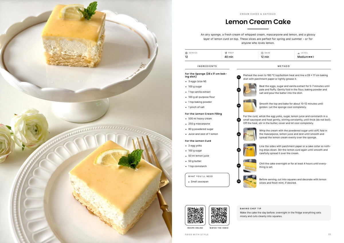 Food with Style Classics e-book pages