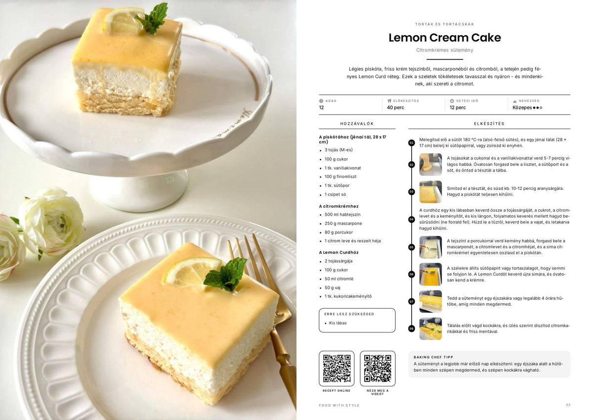 Food with Style Classics e-book pages