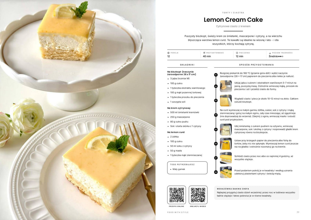 Food with Style Classics e-book pages