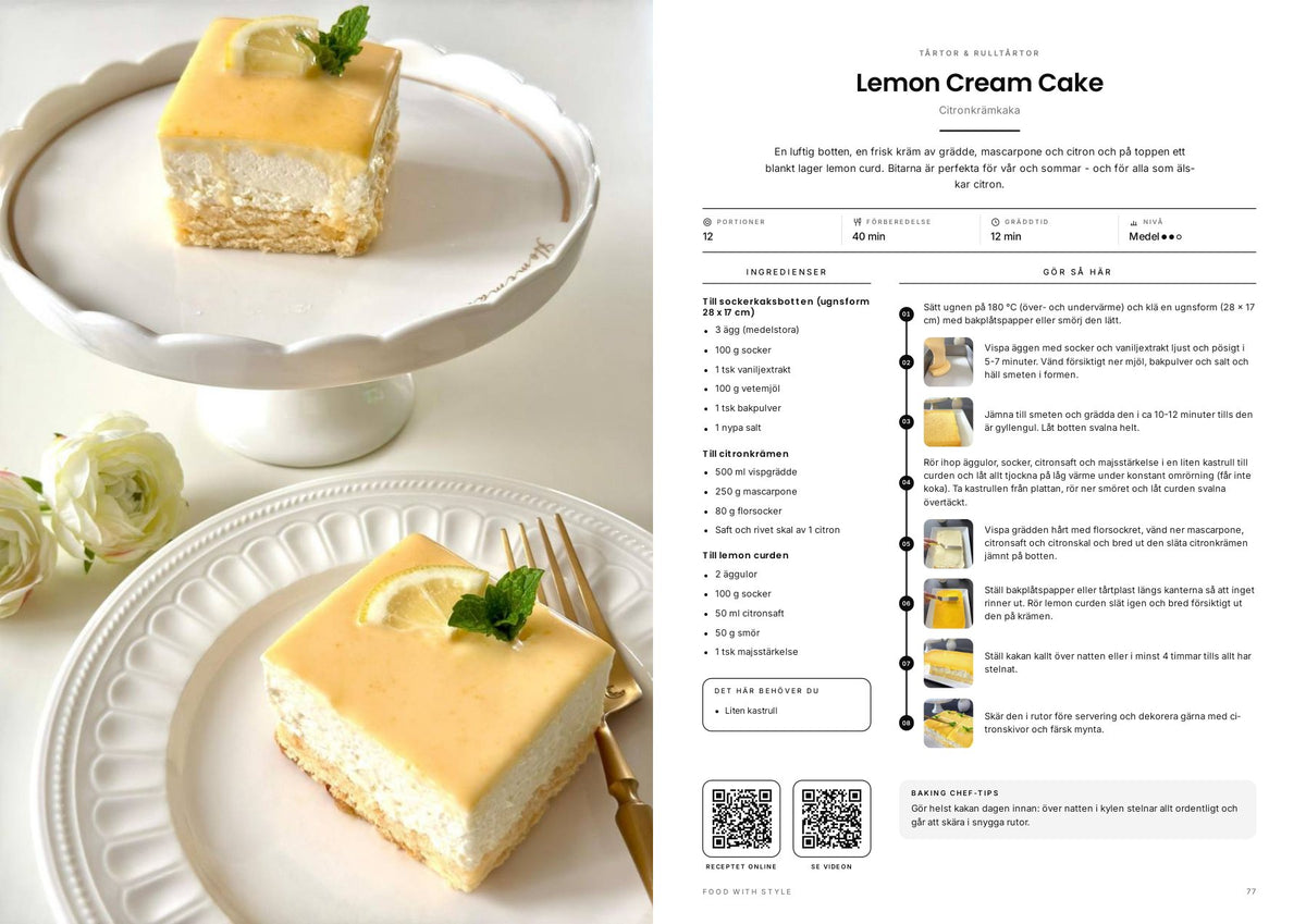 Food with Style Classics e-book pages