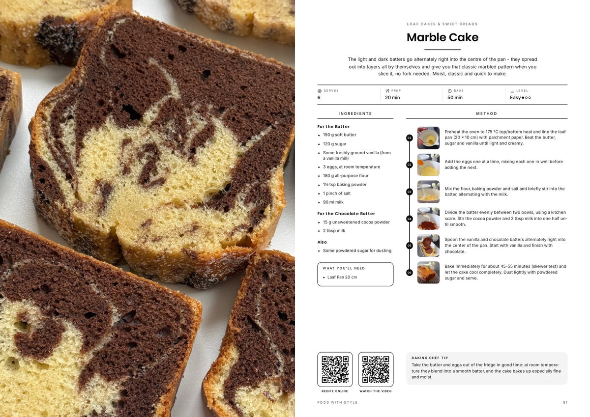 Food with Style Classics e-book pages