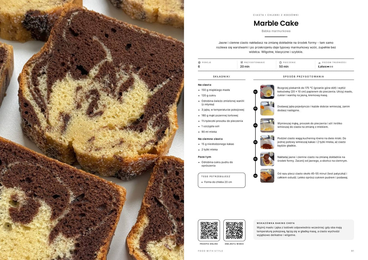 Food with Style Classics e-book pages