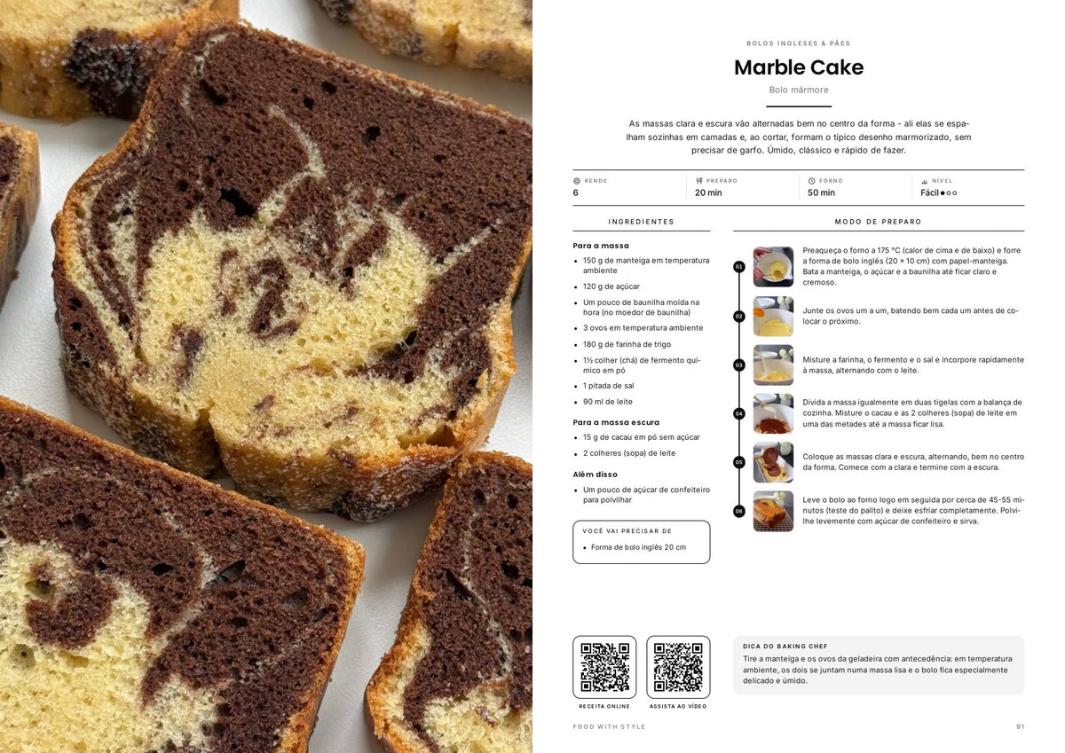 Food with Style Classics e-book pages