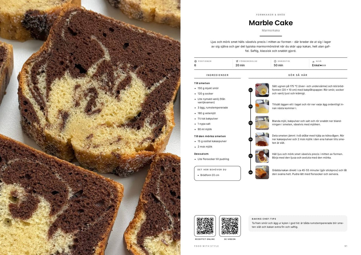 Food with Style Classics e-book pages