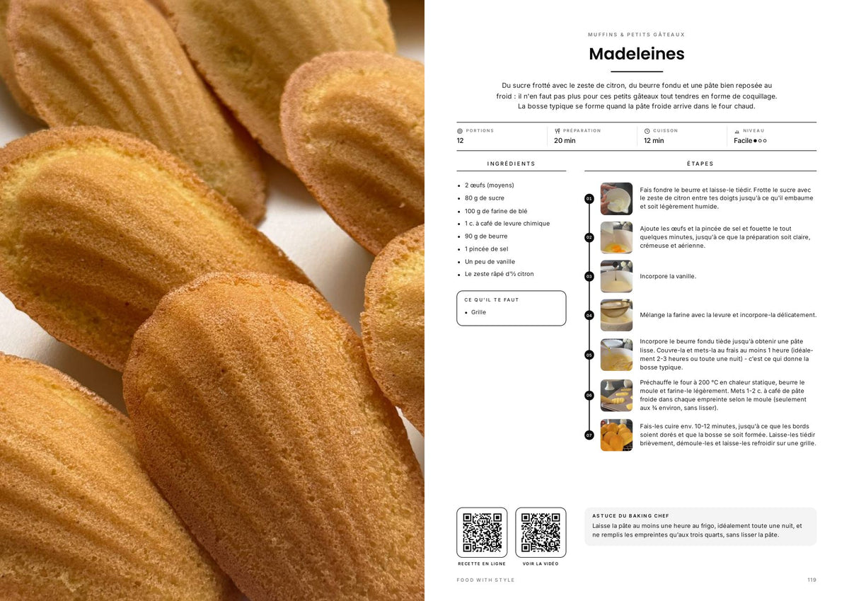 Food with Style Classics e-book pages