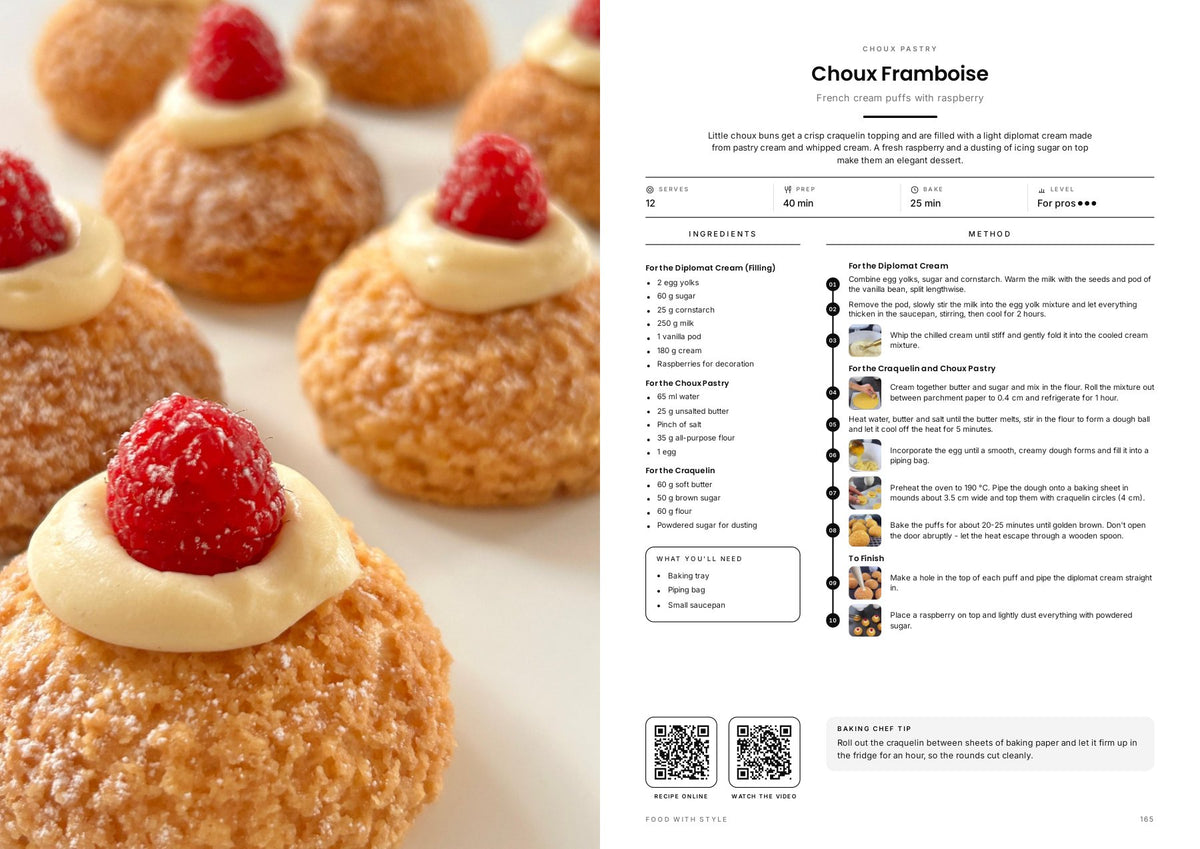 Food with Style Classics e-book pages