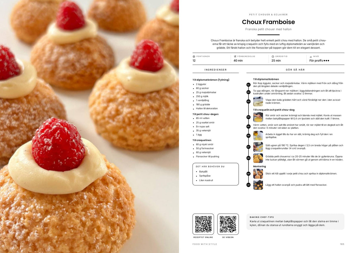 Food with Style Classics e-book pages