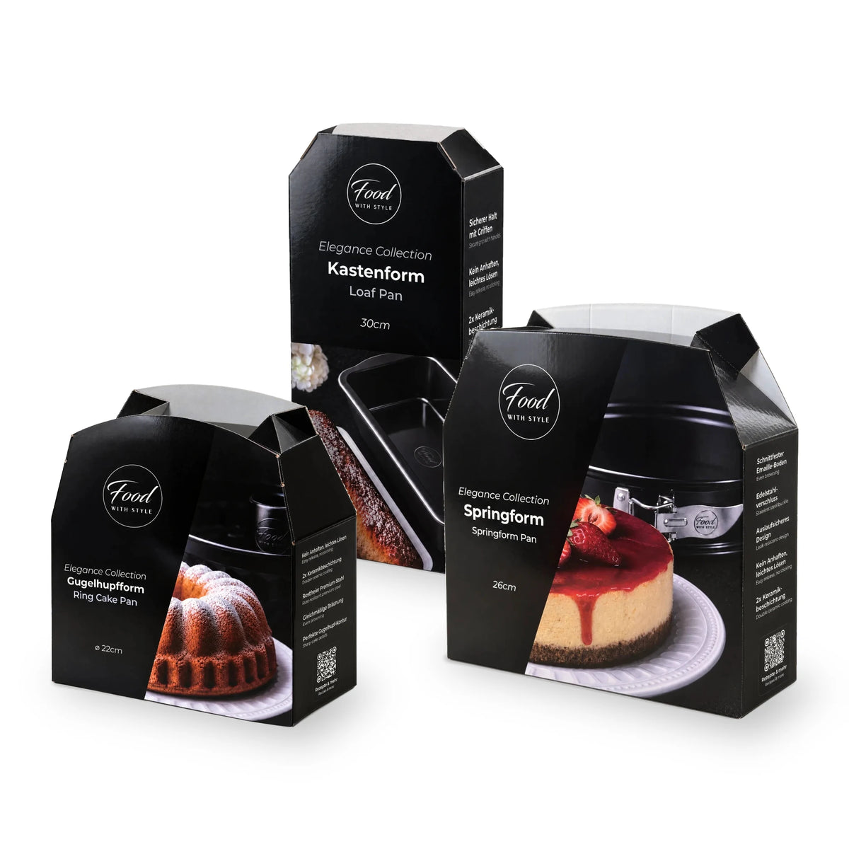 Food with Style Baking Set packaging