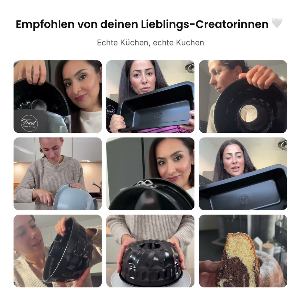 Creatorinnen mit den Food with Style Backformen